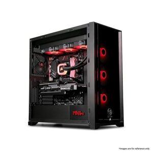 Compact gaming desktop with RGB lights