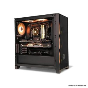 Gaming PC with customizable LED lights