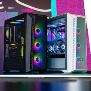 Premium gaming PC with triple-fan cooling system