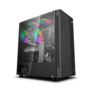 Gaming PC with RGB lights